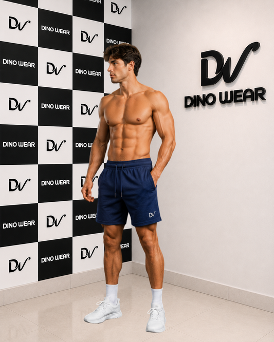 Men’s Black Lycra Shorts – Dino Wear