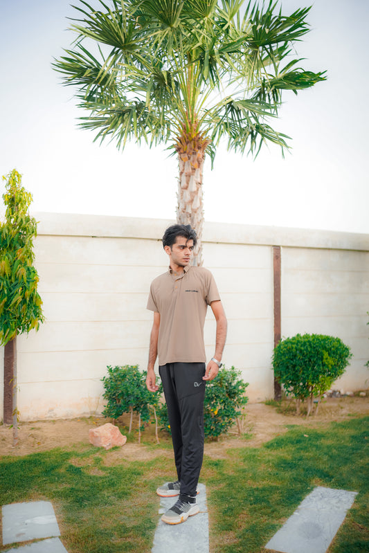 Men’s Skin Lycra Polo Shirt – Dino Wear