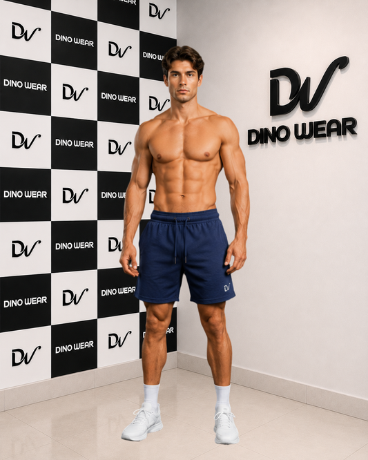 Men’s Black Lycra Shorts – Dino Wear