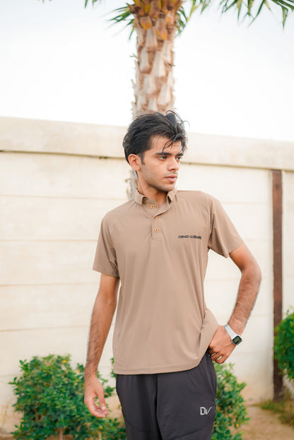 Men’s Skin Lycra Polo Shirt – Dino Wear