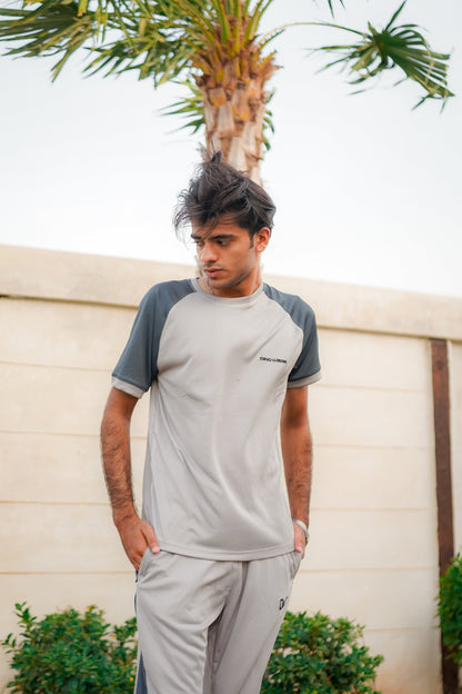 Men’s Gray & Dark Gray Tracksuit – Dino Wear