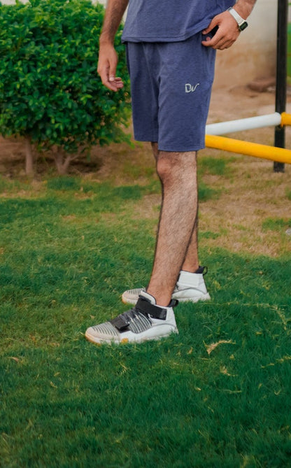 Men’s Blue Lycra Shorts – Dino Wear