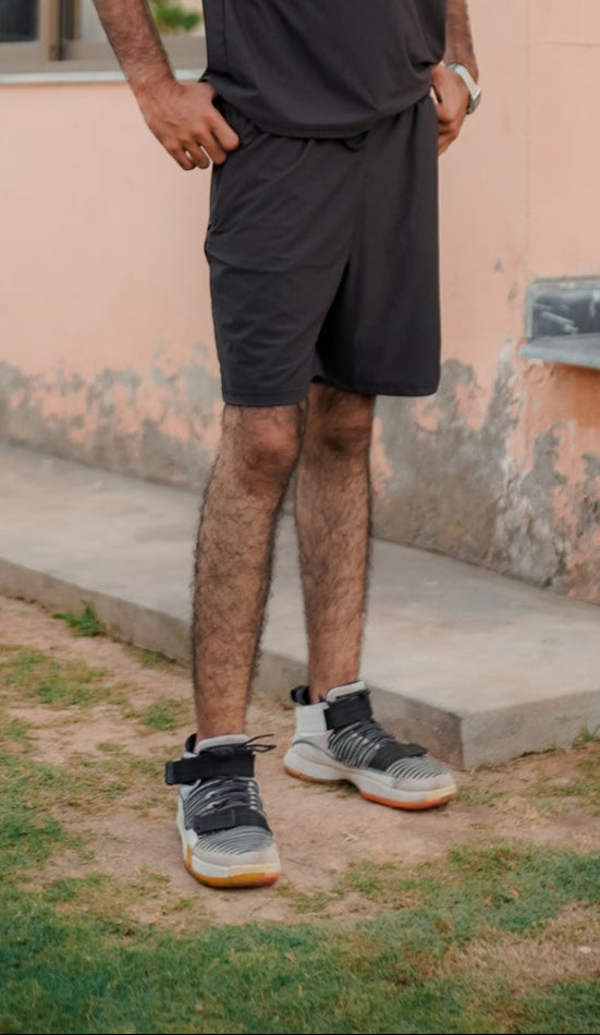Men’s Black Lycra Shorts – Dino Wear