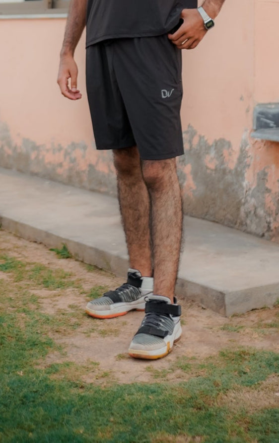 Men’s Black Lycra Shorts – Dino Wear
