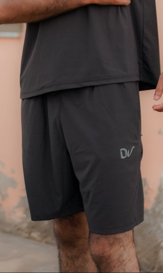 Men’s Black Lycra Shorts – Dino Wear