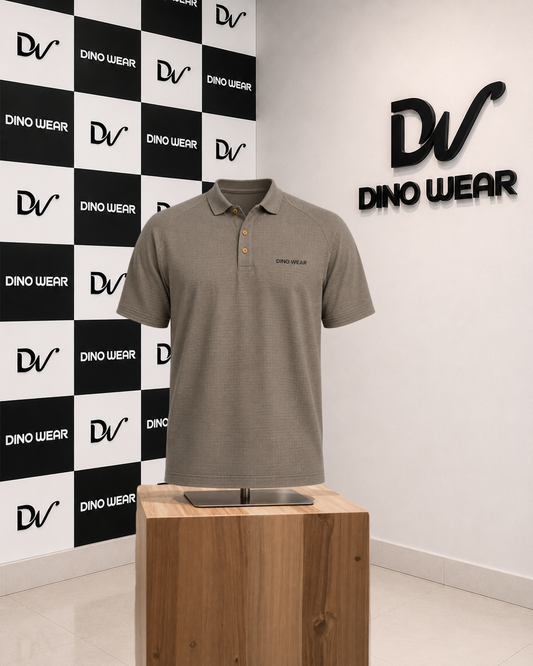 Men’s Skin Lycra Polo Shirt – Dino Wear