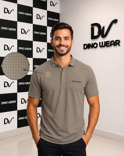Men’s Skin Lycra Polo Shirt – Dino Wear