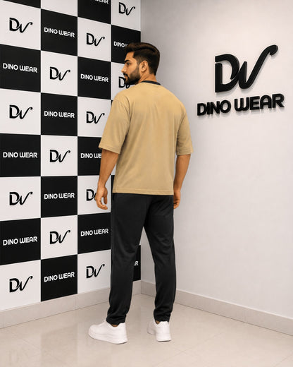 Men's Skin & Black Tracksuit- Dino Wear