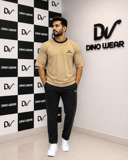 Men's Skin & Black Tracksuit- Dino Wear