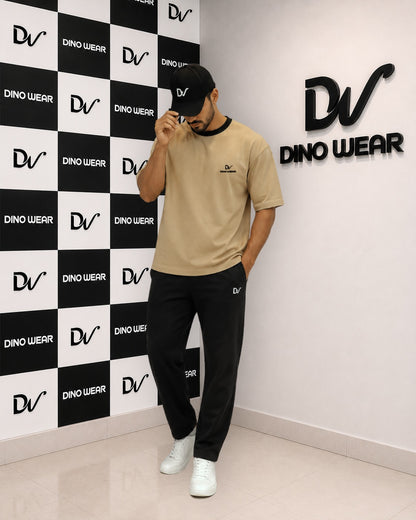 Men's Skin & Black Tracksuit- Dino Wear